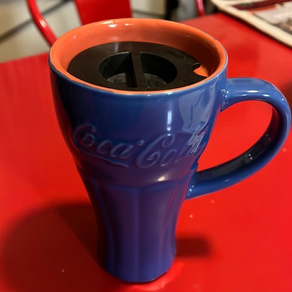 Coca Cola travel mug